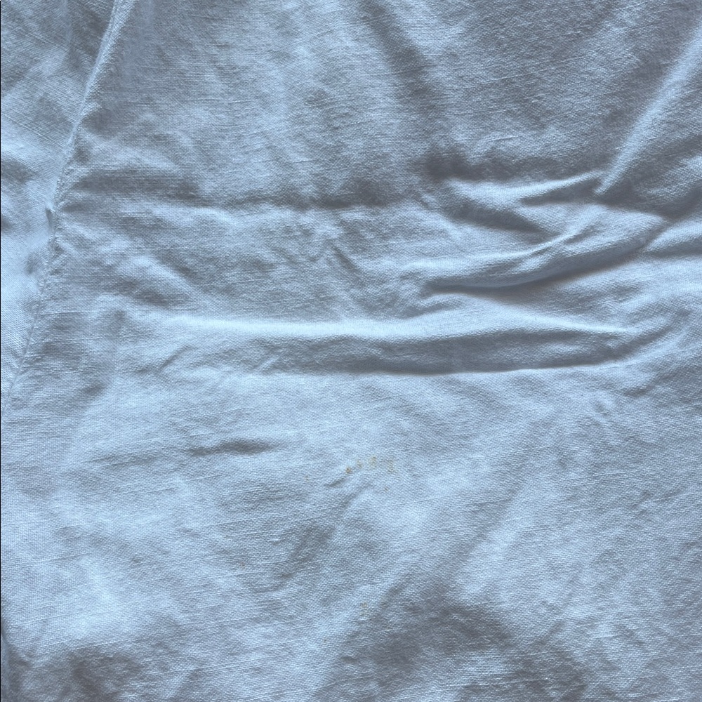Linen Blend Drawstring Pants - Picture 4 of 4